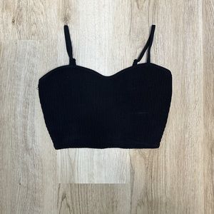NWT Babaton sculpt knit - black